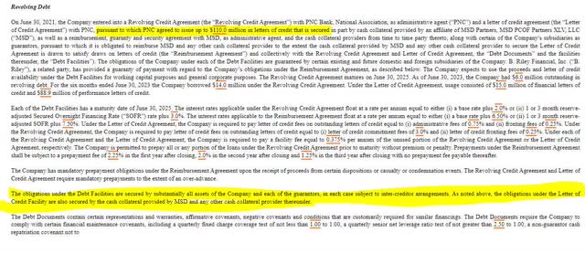 Babcock & Wilcox Revolving Credit Facility